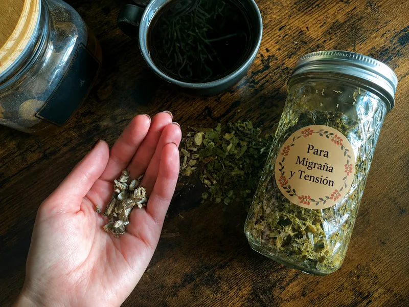 Infusión Ancestral para Migraña y Tensión
