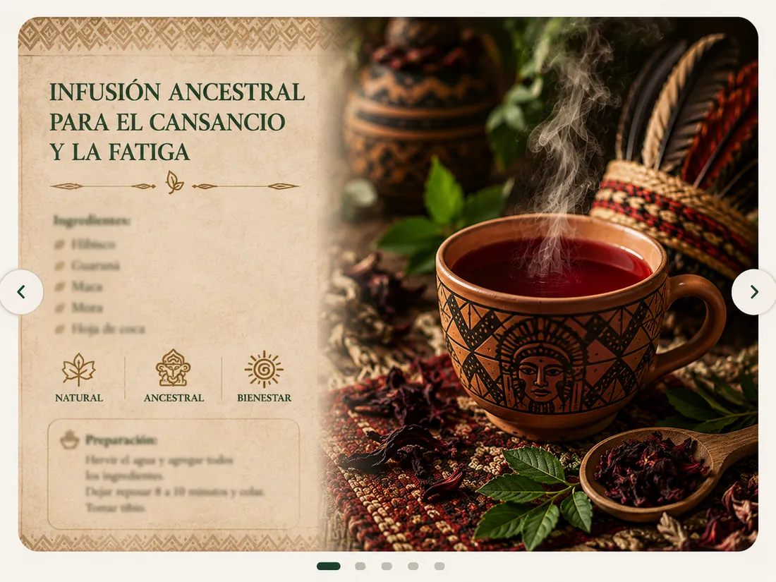 Infusión para el cansancio
